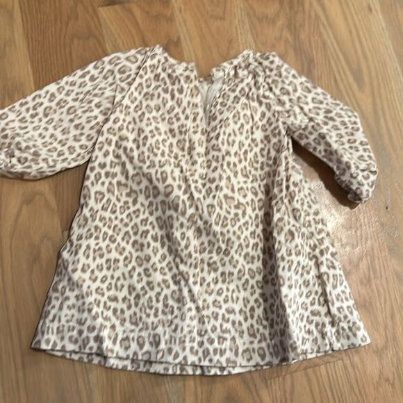 Gap leopard print corduroy dress 12-18M - Picture 2 of 3